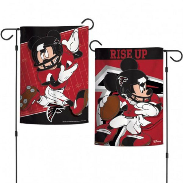 Atlanta Falcons 2-Sided Mickey Mouse NFL Garden Flag | Themes Disney & Cinema Sports