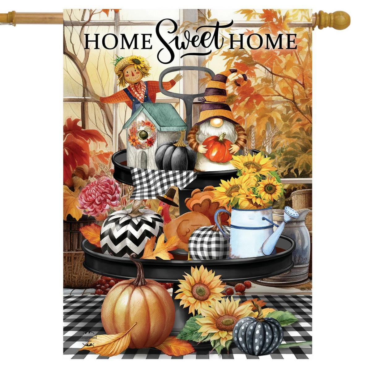 Autumn Memories House Flag | Seasons Fall Seasons