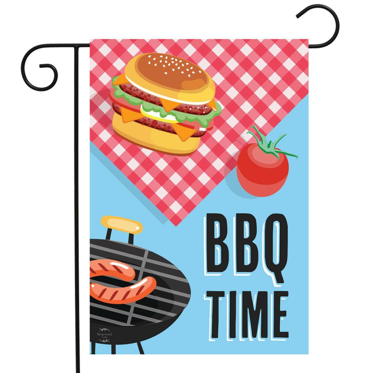 BBQ Time Grilling Summer Garden Flag | Seasons Garden Flags Seasons