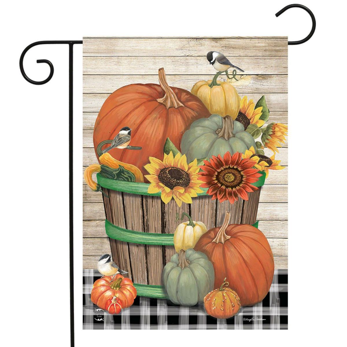 Bountiful Bushel Garden Flag | Seasons Fall Seasons