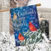 Cardinals Appear Winter House Flag | Seasons Animals & Critters Seasons