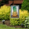 Checkered Pineapple Everyday Garden Flag | Themes Everyday Seasons