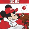 Cincinnati Reds MLB Mickey Mouse Baseball House Flag | Themes Disney & Cinema Sports