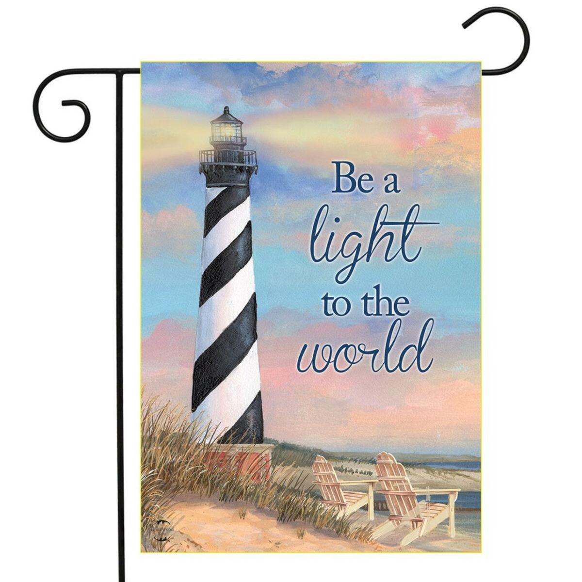 Coastal Lighthouse Summer Garden Flag | Seasons Everyday Seasons