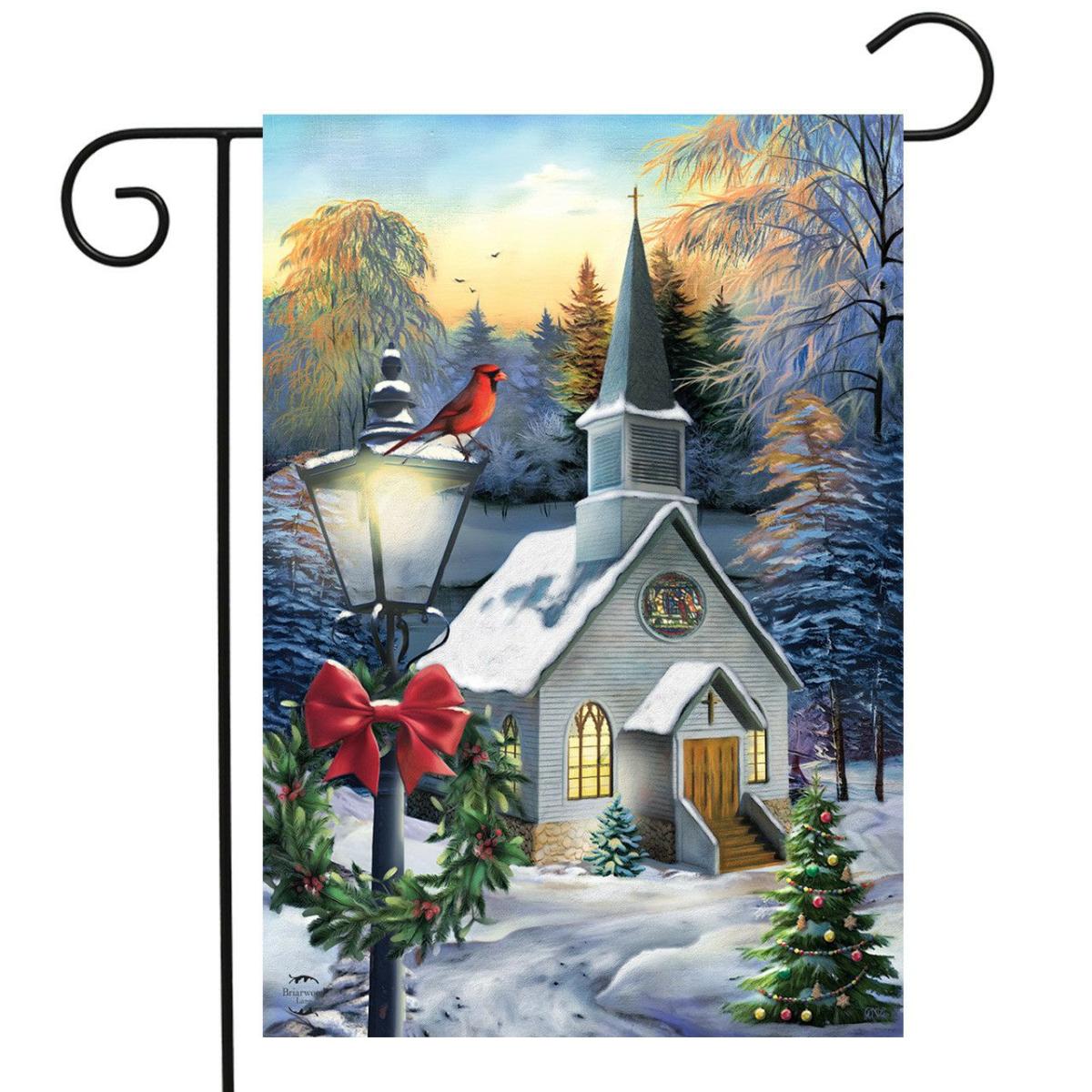 Come All Ye Faithful Winter Garden Flag | Holidays Christmas Holidays