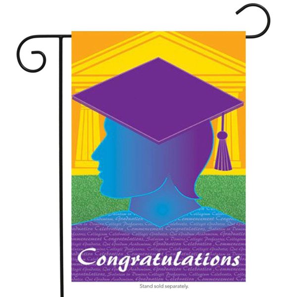 Congratulations Graduate Celebration Garden Flag | Themes Celebration Themes