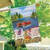 Dockside Lake Summer House Flag | Seasons Everyday Seasons