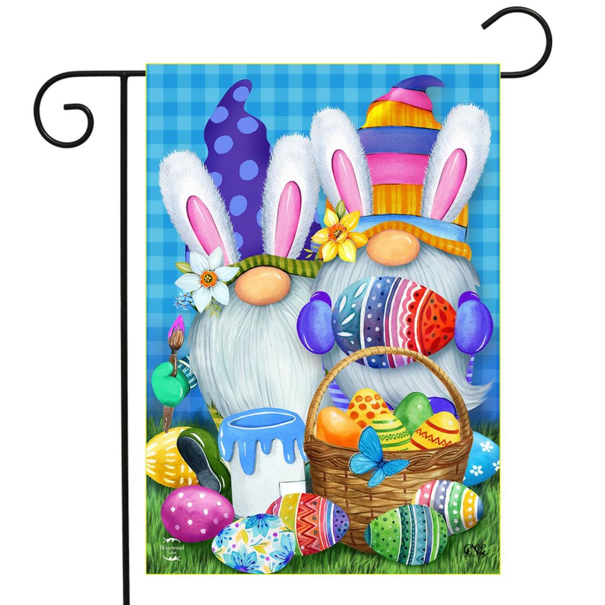 Easter Gnomes Holiday Garden Flag | Themes Easter Holidays