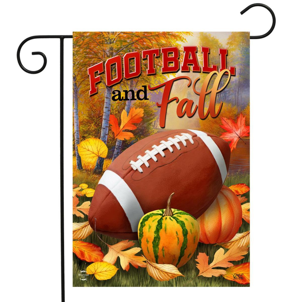 Fall And Football Garden Flag | Seasons Fall Seasons