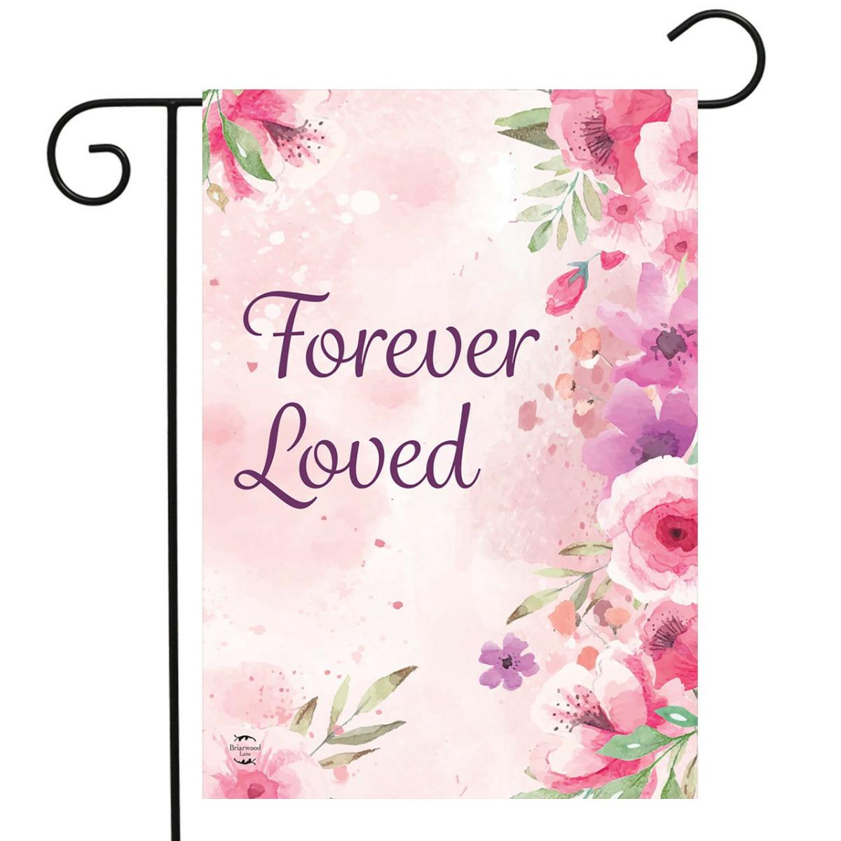 Forever Loved Garden Flag | Themes Bereavement Themes