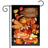 Gobble Turkey Garden Flag | Themes Garden Flags Holidays