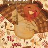 Gobble Turkey Thanksgiving House Flag | Themes Holidays Holidays