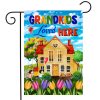 Grandkids Loved Here Spring Garden Flag | Holidays Everyday Holidays