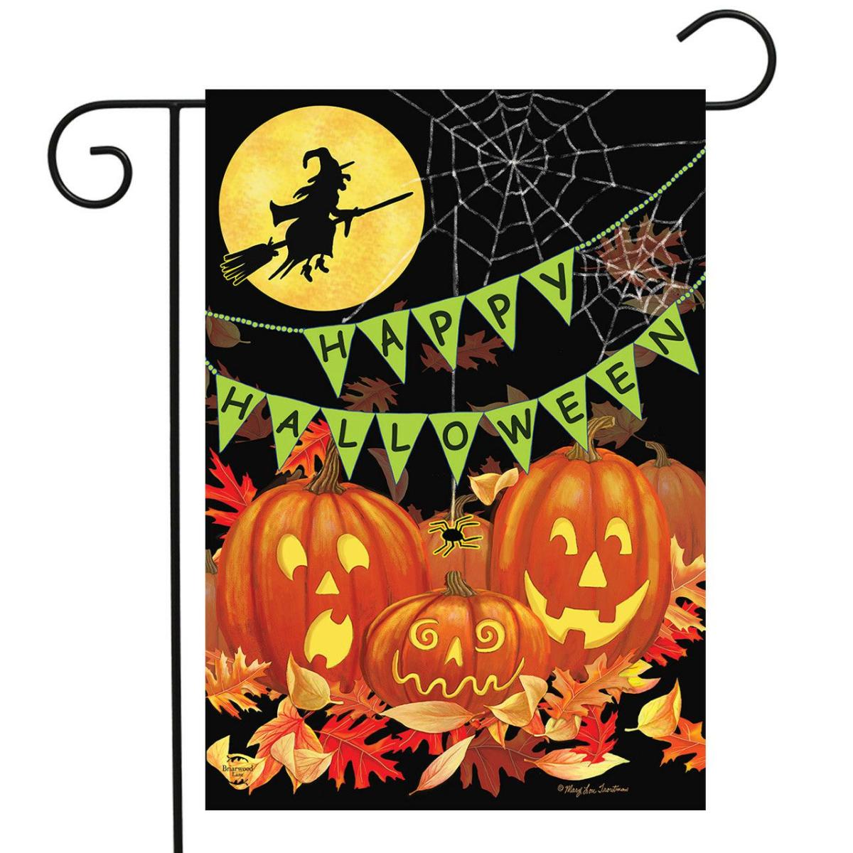 Halloween Haunts Garden Flag | Holidays Garden Flags Holidays