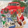 Holiday Dogs Christmas House Flag | Holidays Animals & Critters Holidays