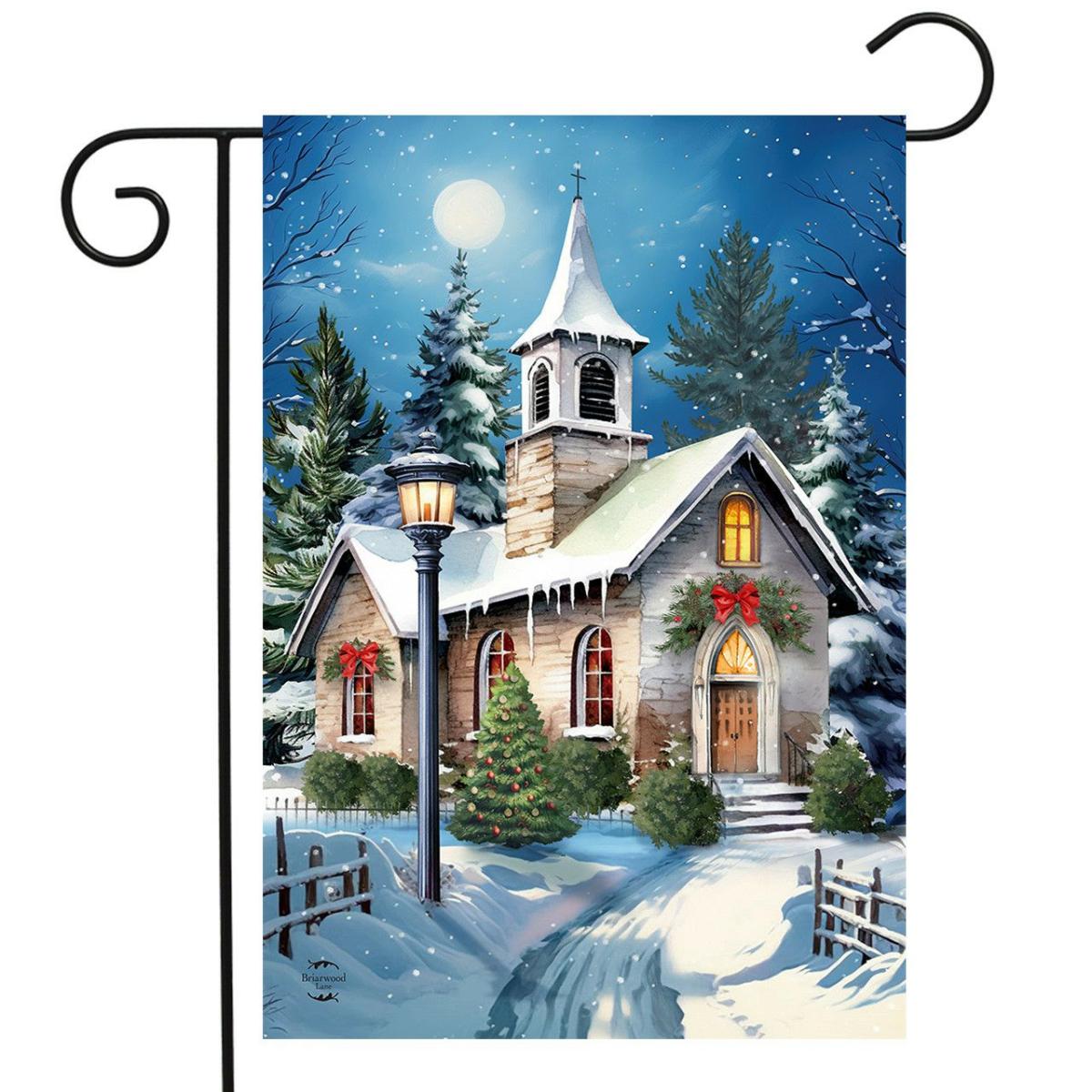 Holy Night Garden Flag | Themes Christmas Holidays