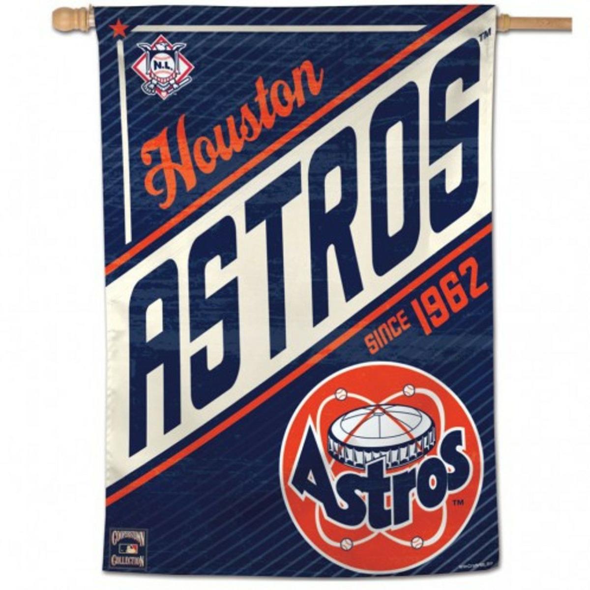 Houston Astros Retro Vertical Flag | Sports Disney & Cinema Sports