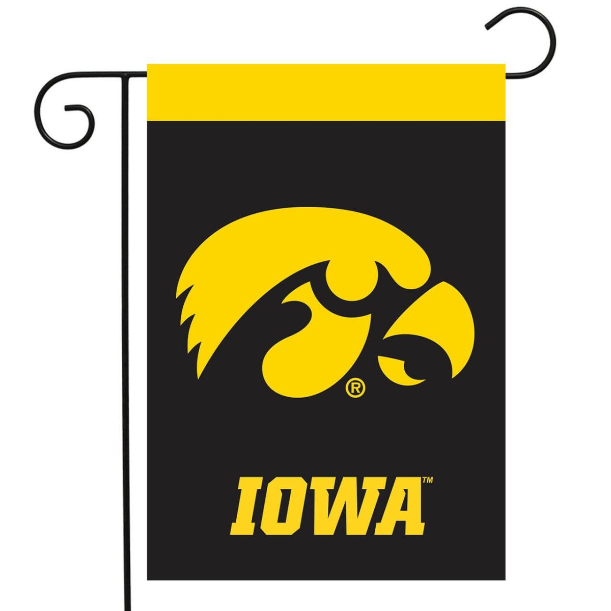 Iowa Hawkeyes NCAA Licensed Garden Flag | Sports Garden Flags Sports