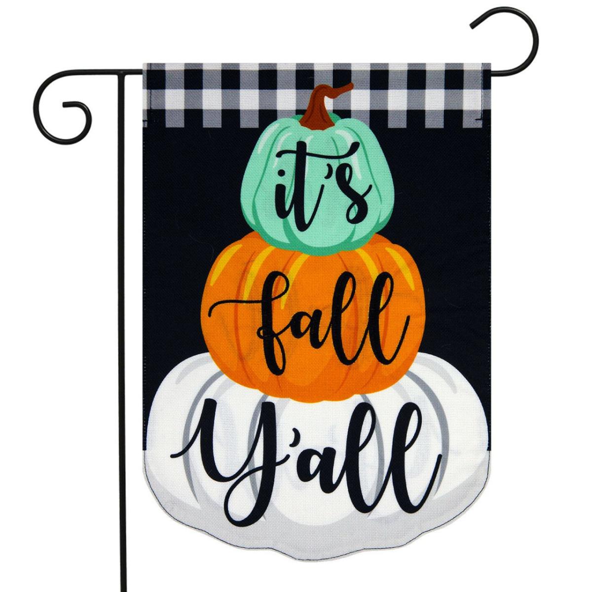 It’s Fall Y’all Burlap Garden Flag | Seasons Fall Seasons