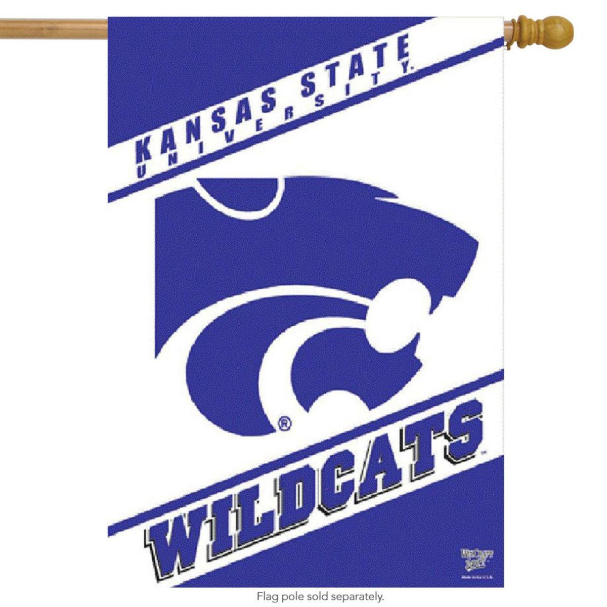 Kansas State Vertical House Flag NCAA | Sports House Flags Sports