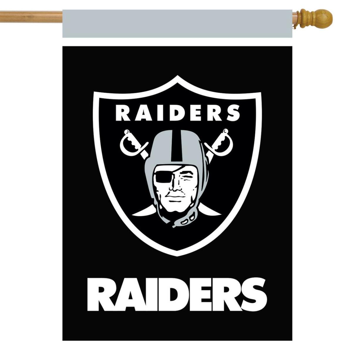 Las Vegas Raiders NFL Licensed House Flag | Sports House Flags Sports