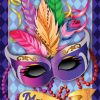 Mardi Gras Mask House Flag | Holidays Holidays Holidays