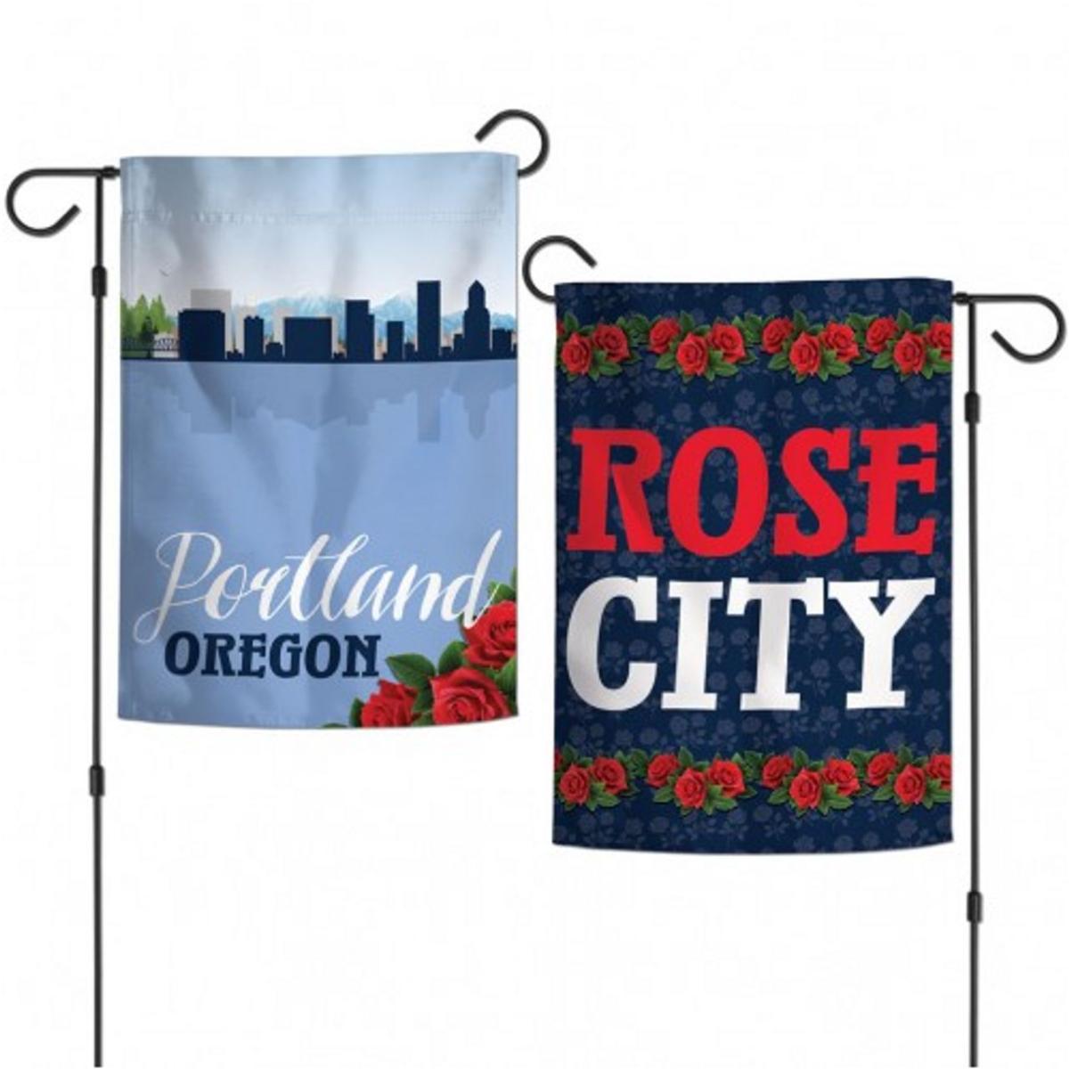 Portland OregonTwo-Sided Garden Flag | Themes Garden Flags Themes