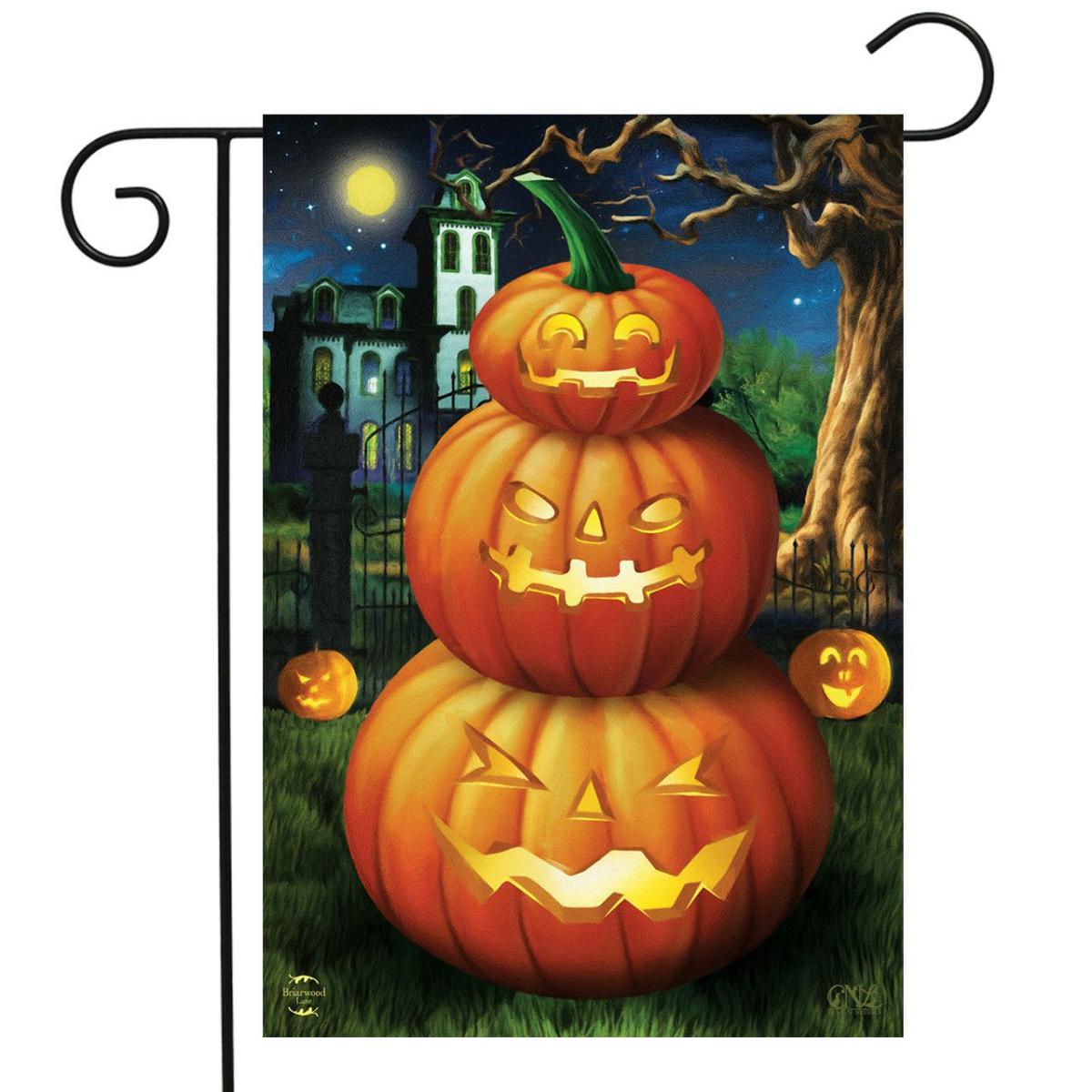 Spooky Jack O’Lanterns Halloween Garden Flag | Holidays Garden Flags Holidays