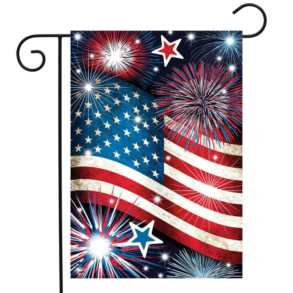 Stars and Stripes Patriotic Garden Flag | Seasons 4th of July Holidays