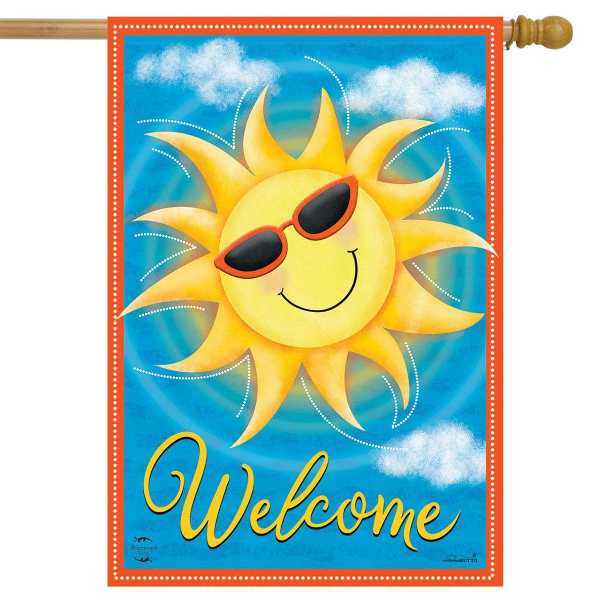 Summer Sunshine House Flag | Seasons Everyday Seasons