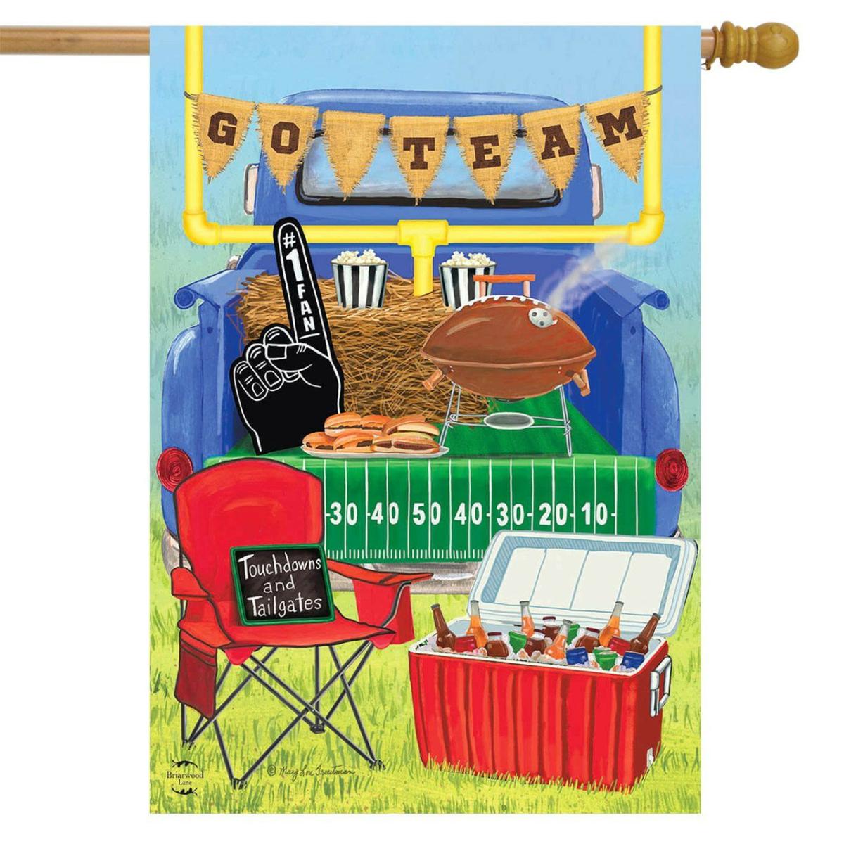 Tailgate Truck Summer House Flag | Seasons Everyday Seasons