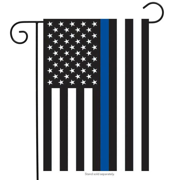 Thin Blue Line Police Garden Flag | Seasons Everyday Seasons