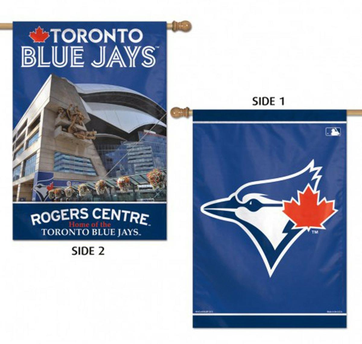 Toronto Blue Jays MLB 2 Sided Vertical House Flag | Sports House Flags Sports