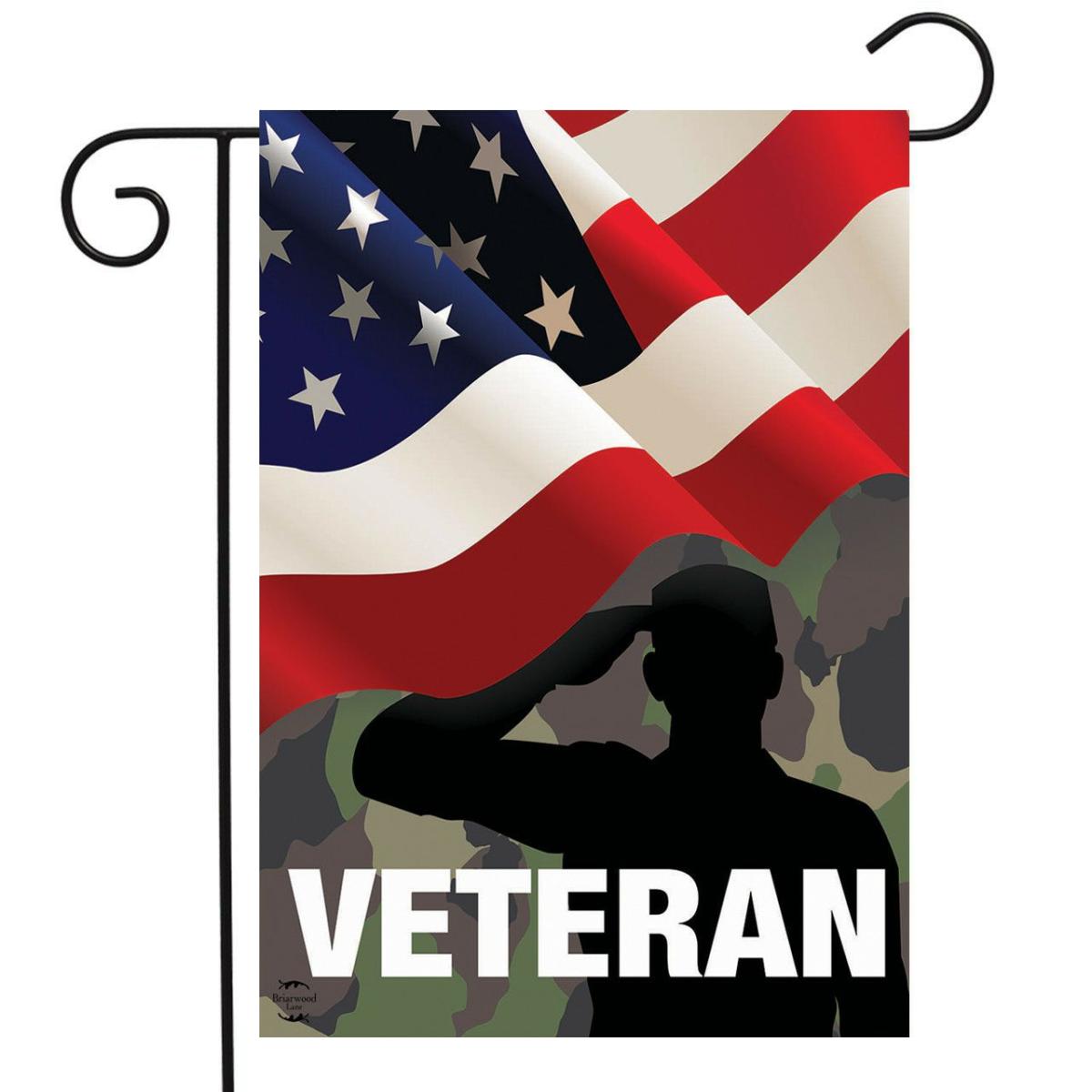 Veteran Military Garden Flag | Themes Everyday Seasons