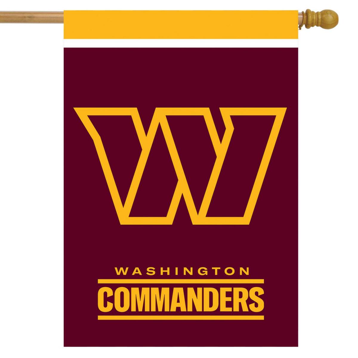 Washington Commanders NFL Licensed House Flag | Sports House Flags Sports