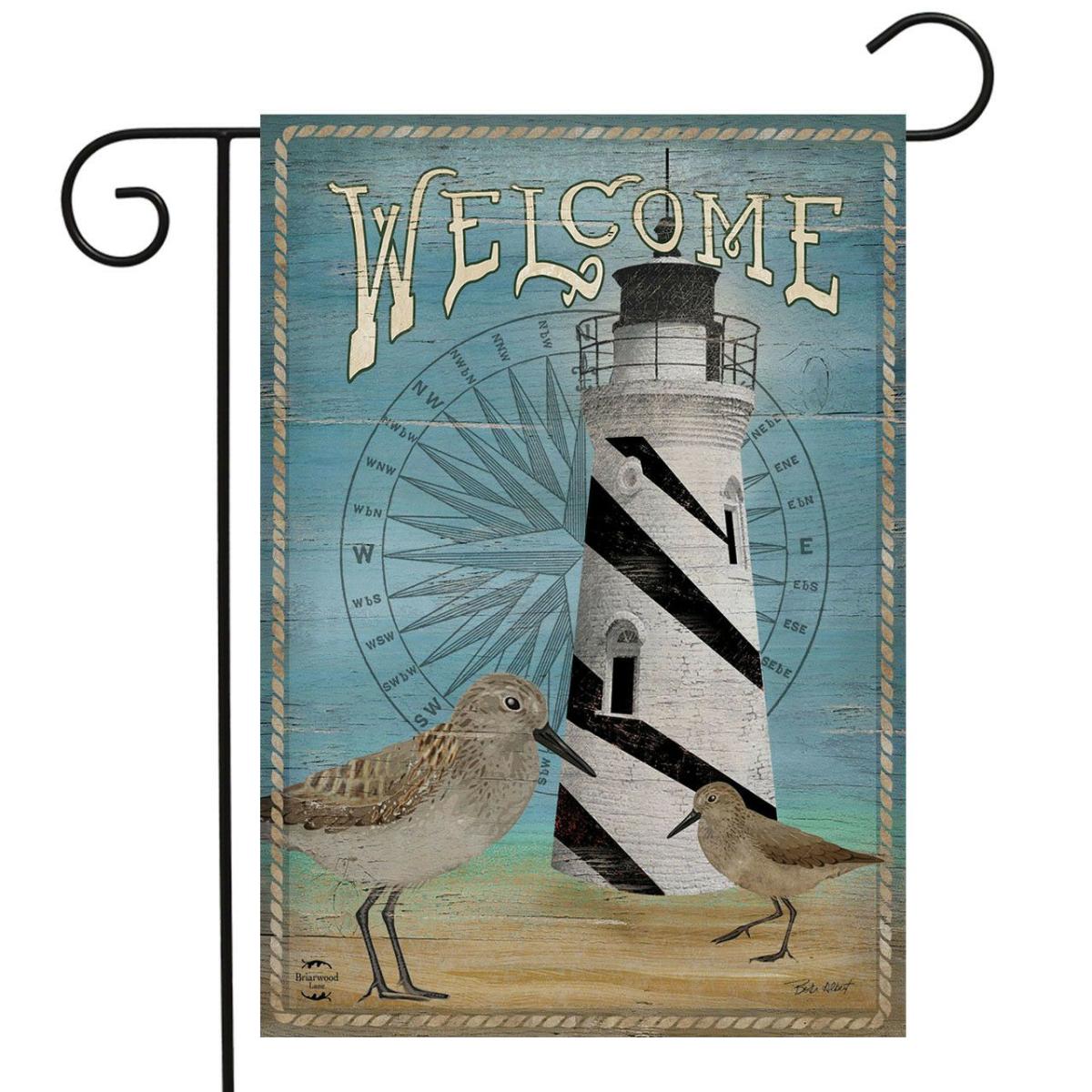 Welcome Lighthouse Garden Flag | Seasons Everyday Seasons