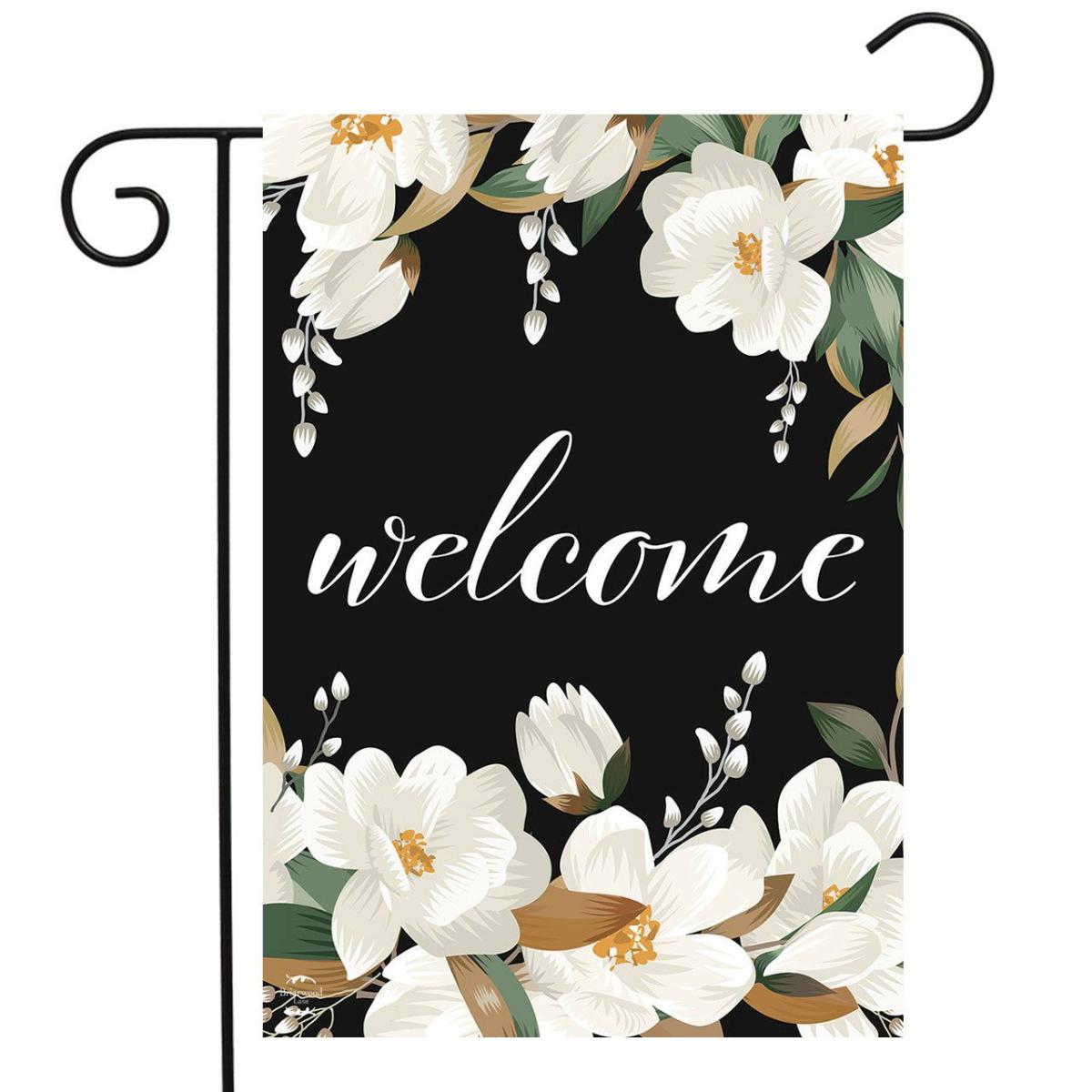 White Magnolias Spring Garden Flag | Seasons Everyday Seasons