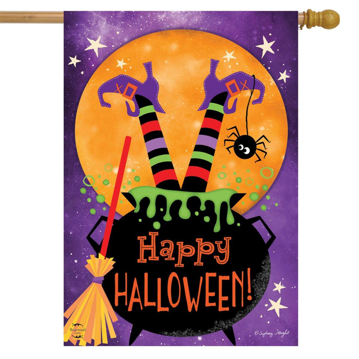 Witch Feet Halloween House Flag | Holidays Holidays Holidays