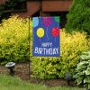 Birthday Balloons Celebration Garden Flag | Themes Celebration Themes