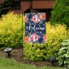 Watercolor Floral Spring Garden Flag | Themes Everyday Seasons