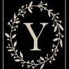 Briarwood Lane Classic Monogram Letter Y Garden Flag | Themes Everyday Seasons