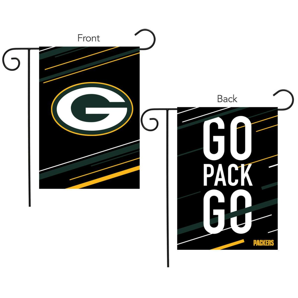 Green Bay Packers Slogan NFL Licensed Garden Flag | Sports Garden Flags Sports